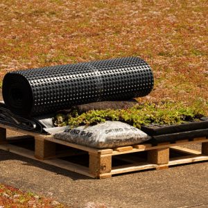 Gründachpaket Flach - Komfort mit Sedumkassetten